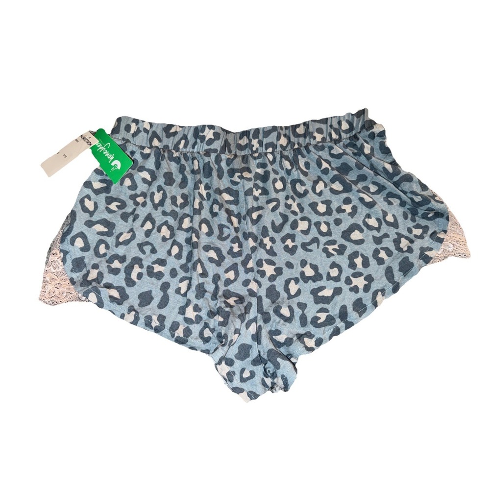 Nordstrom Lounge Shorts Honeydew Intimates SMALL Gray Camo‎ NWT